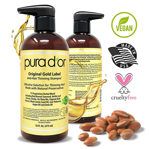 Purador Original Gold Lebel Anti Hair Thinning Shampoo