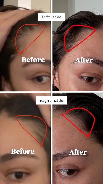 Best Natural Shampoo Avalon Organics Biotin B-Complex Thickening Shampoo before and after effect