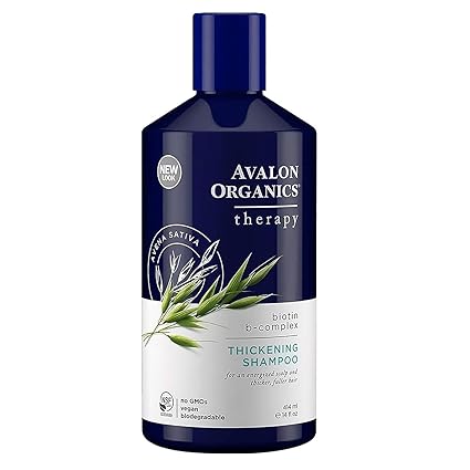 Best Natural Shampoo Avalon Organics Biotin B-Complex Thickening Shampoo
